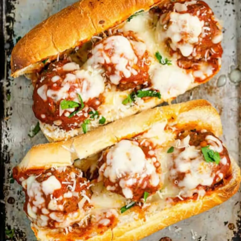 Delicious Meatball Sub Awaits